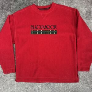 Men's Vintage 90s Gear Blackmoor Golf Club Red Spellout Crewneck Sweatshirt Sz S